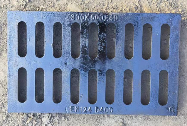 镜铁区球墨铸铁排水沟盖板展示