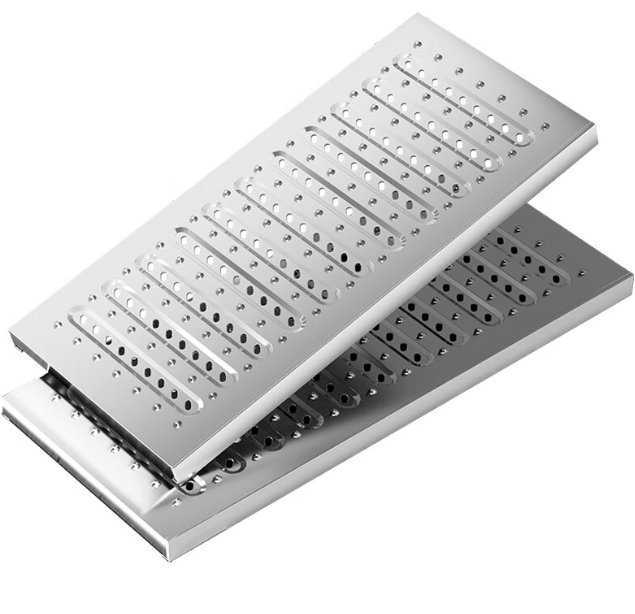 镜铁区不锈钢沟盖板展示